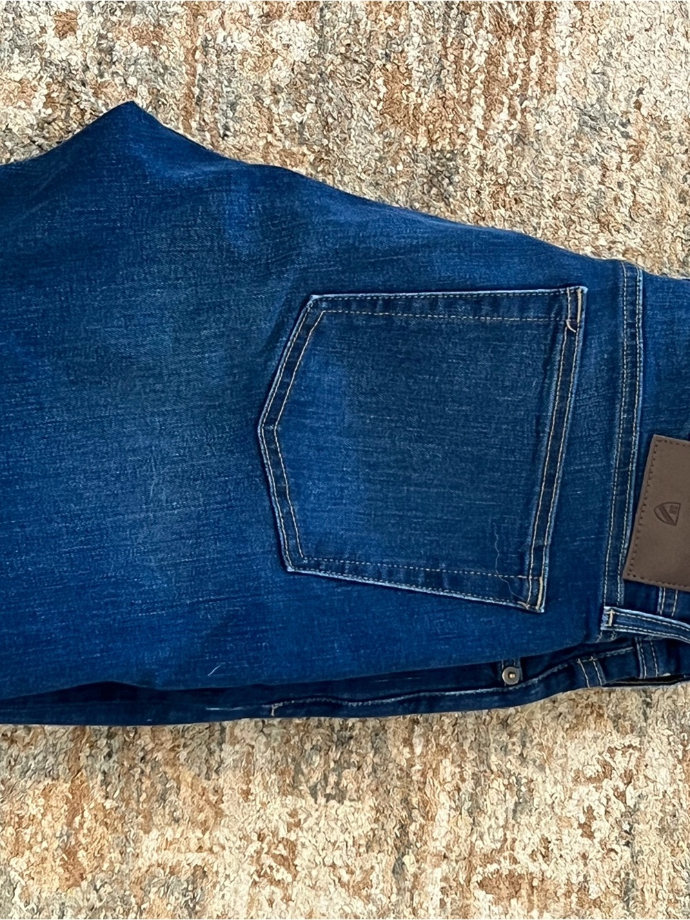 Daniel Cremieux Slim Straight Jeans in Dark Blue Denim